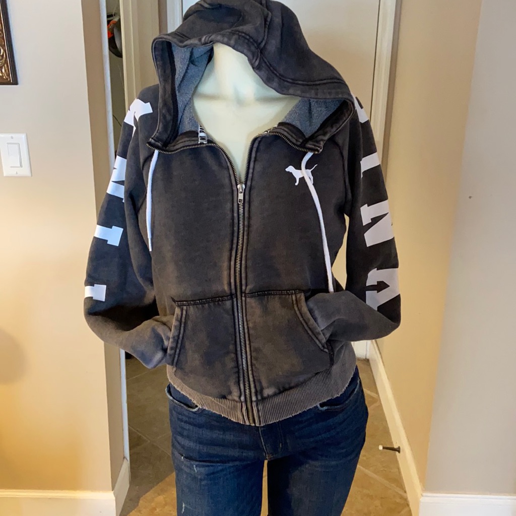Gray Zipper Jacket